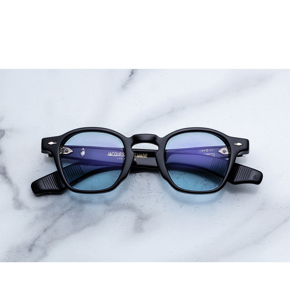 Jacque Marie Mage Occhiali da Sole Zephirin Obscure Nero/Blu Unisex 44 22 142