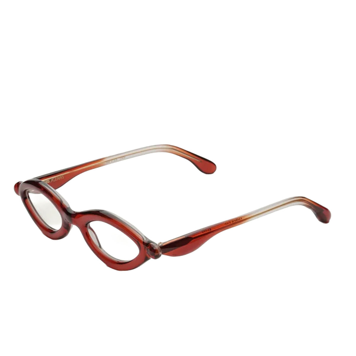 Paloceras Occhiali da Vista Amber Fog D2 Rosso/Trasparente Unisex 48 23 145