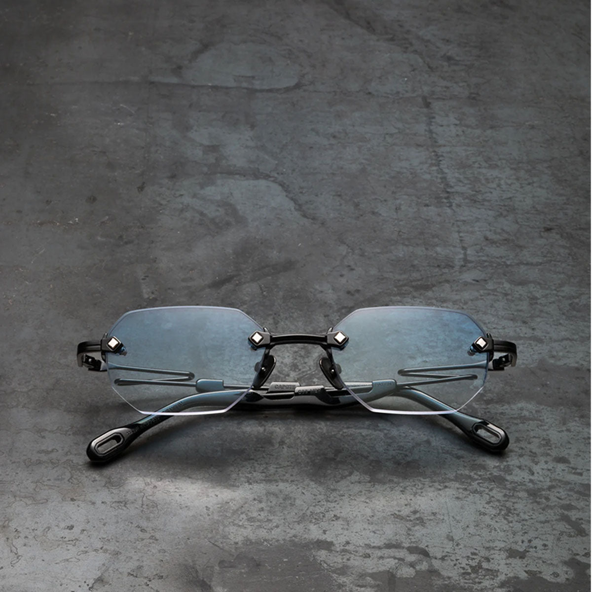 Capote Occhiali da Sole C33 MBK Nero/Blu Unisex 51 20 145