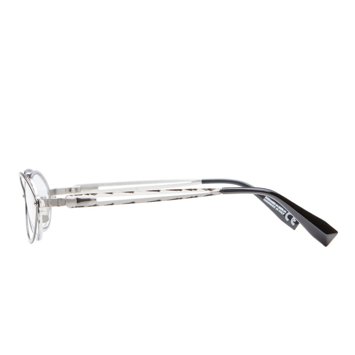 Kuboraum Occhiali da Vista H18 SI Argento/Trasparente Unisex 49 19 140