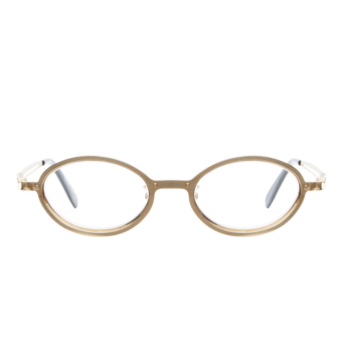 Kuboraum Occhiali da Vista H18 GD Oro/Trasparente Unisex 49 19 140