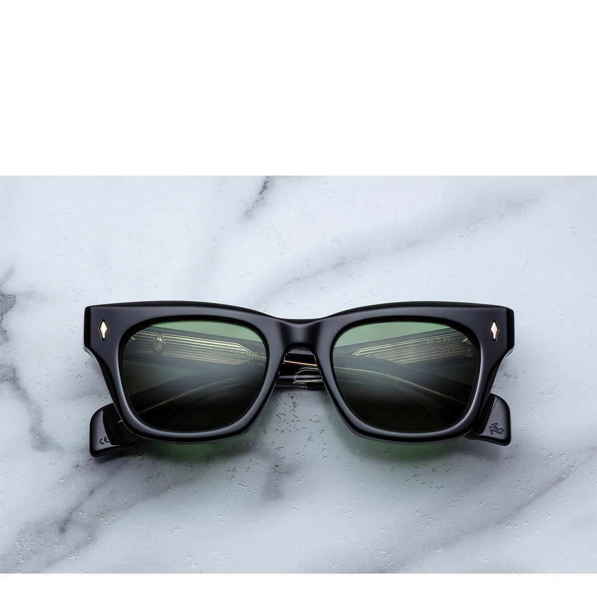 Jacque Marie Mage Occhiali da Sole Dealan Venom Nero/Verde Unisex 50 20 143