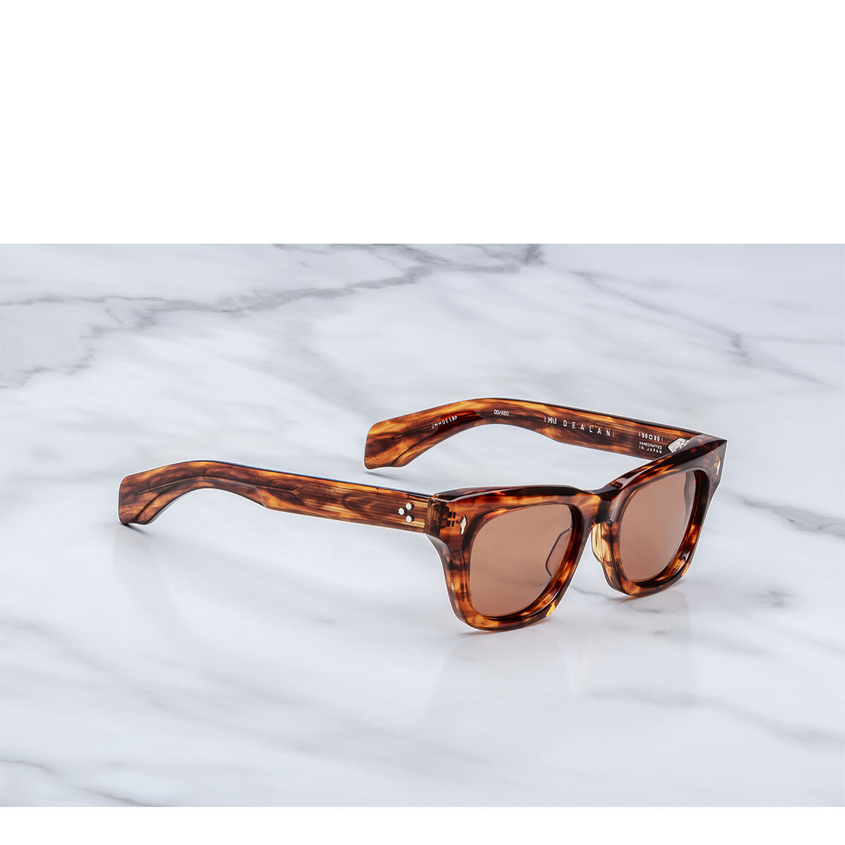 Jacque Marie Mage Occhiali da Sole Dealan Bourbon Marrone/Arancione Unisex 50 20 143