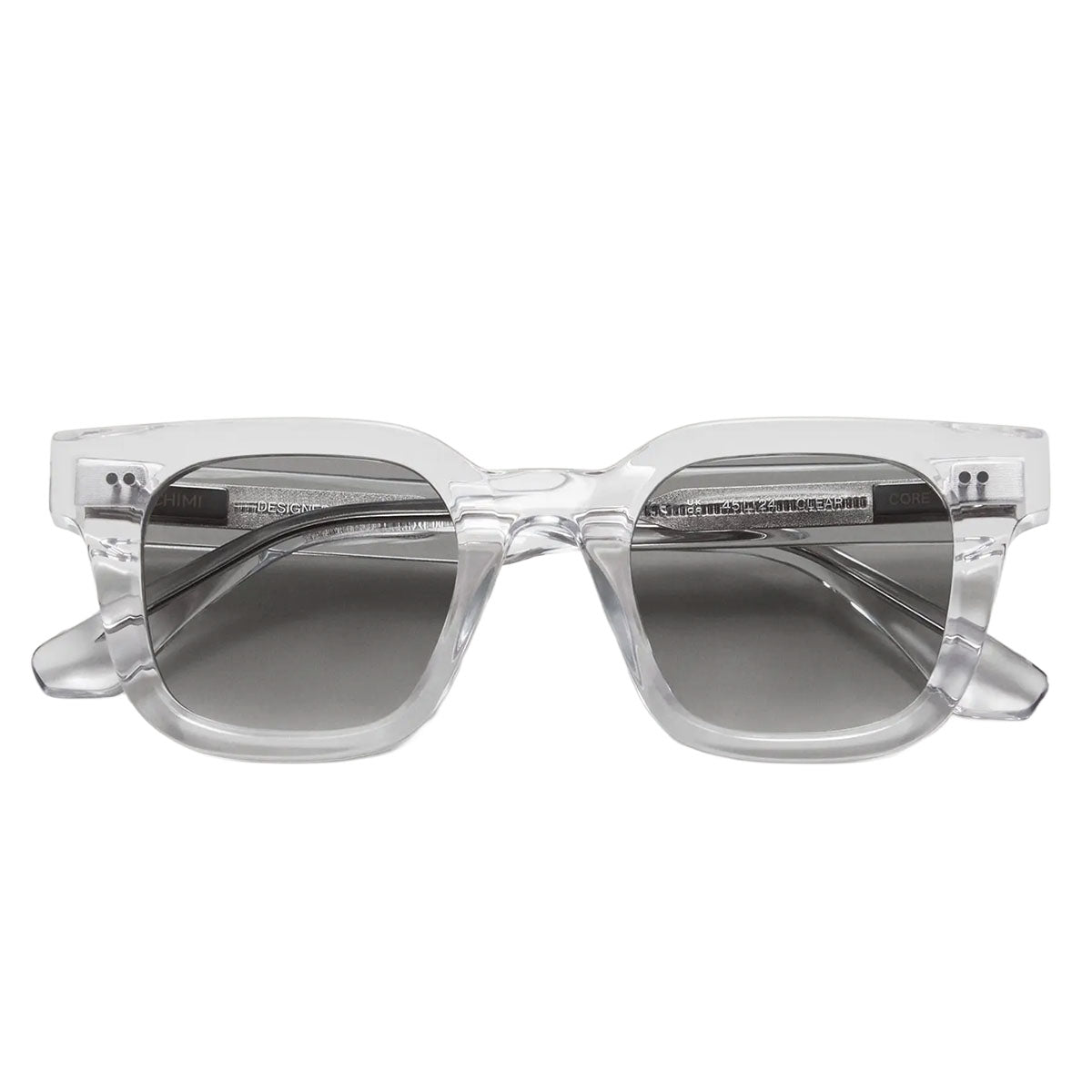 Chimi Occhiali da Sole Core 04 Clear Trasparente/Grigio Unisex
