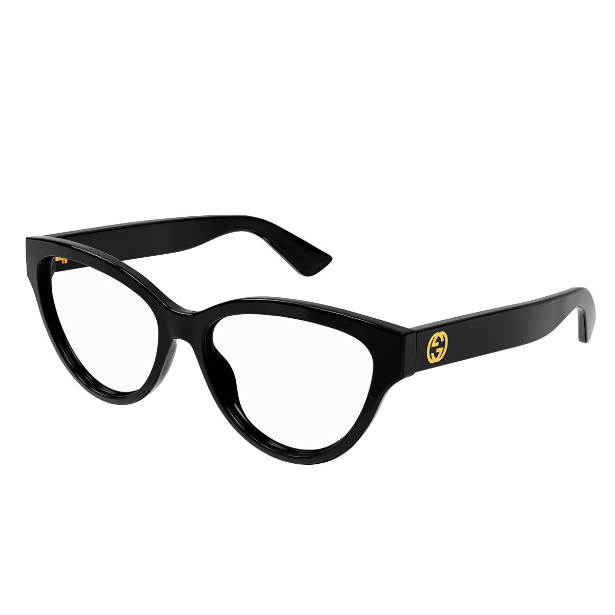 Gucci Occhiali da Vista GG1581O 001 Nero/Trasparente Donna