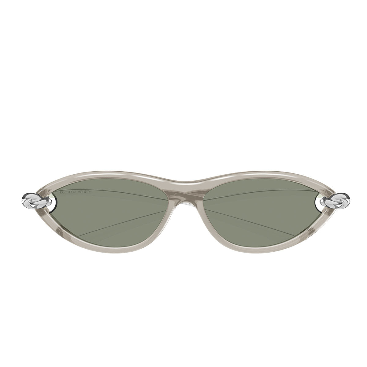 Bottega Veneta Occhiali da Sole BV1390S 005 Beige/Verde Donna