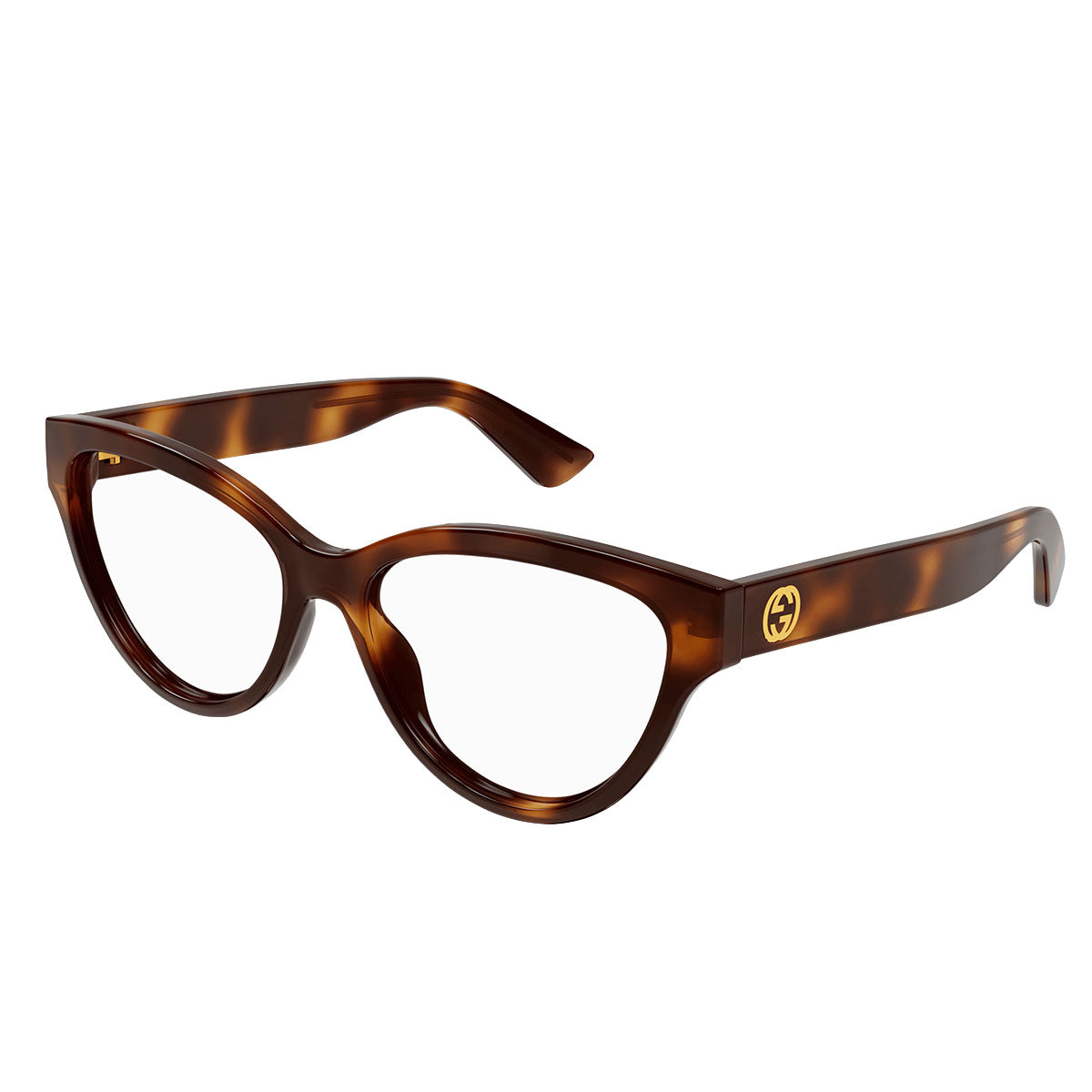 Gucci Occhiali da Vista GG1581O 002 Marrone/Trasparente Donna