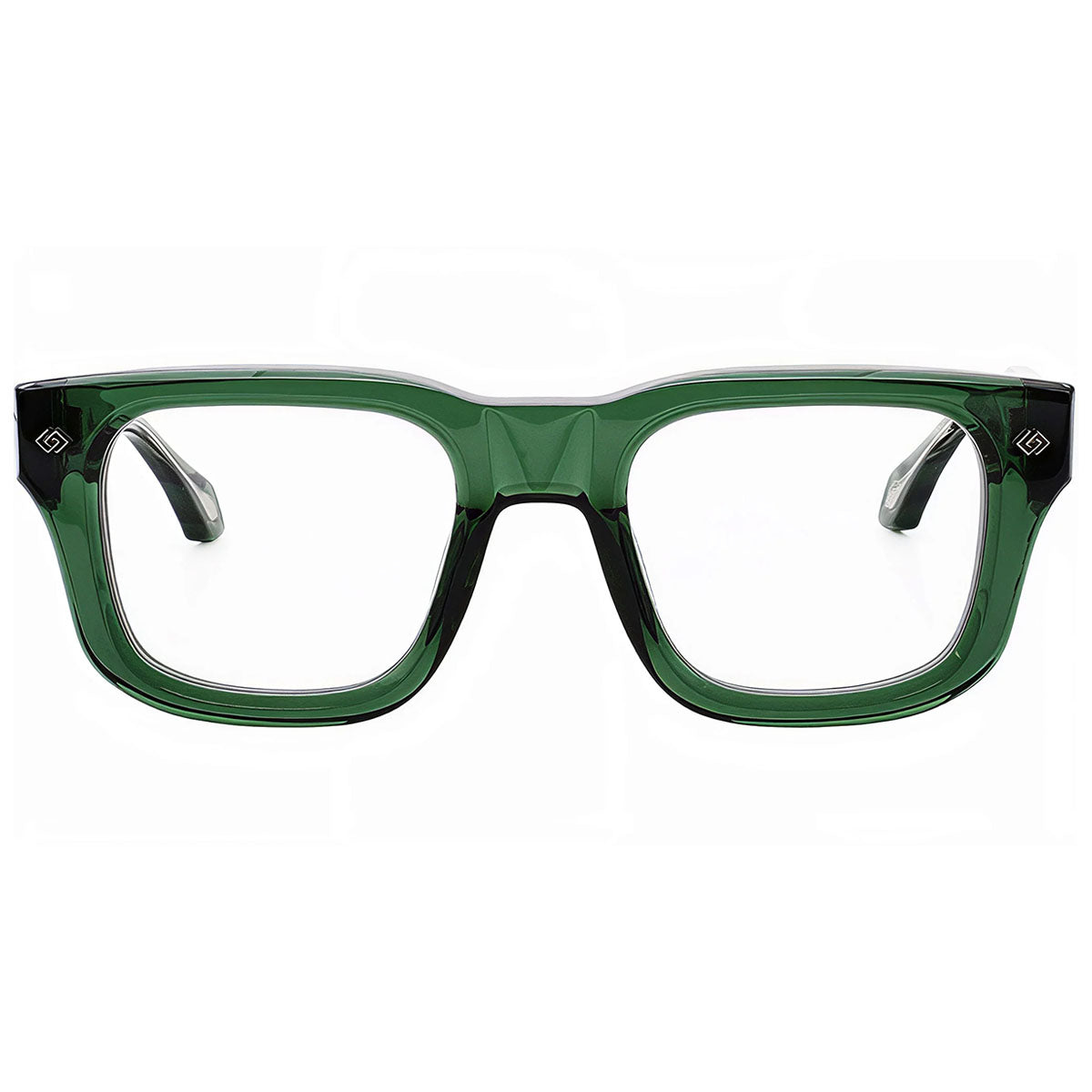 Daizo Occhiali da Vista Pete Traslucent Green Verde/Trasparente
