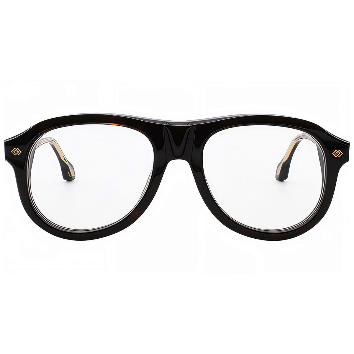 Daizo Occhiali da Vista Basil Dark Havana Marrone/Trasparente
