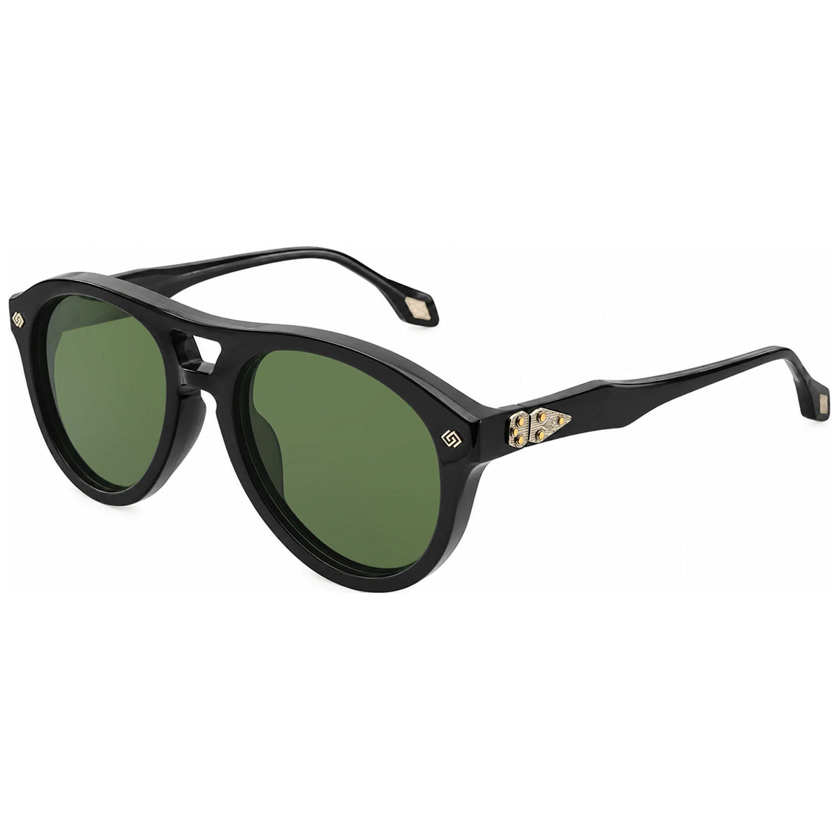 Daizo Occhiali da Sole Jun Black Nero/Verde