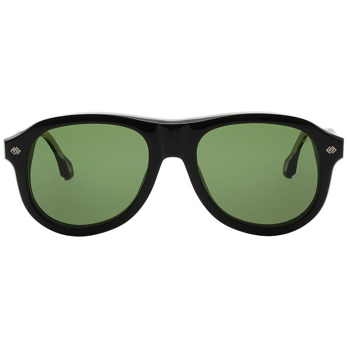 Daizo Occhiali da Sole Basil Black Nero/Verde