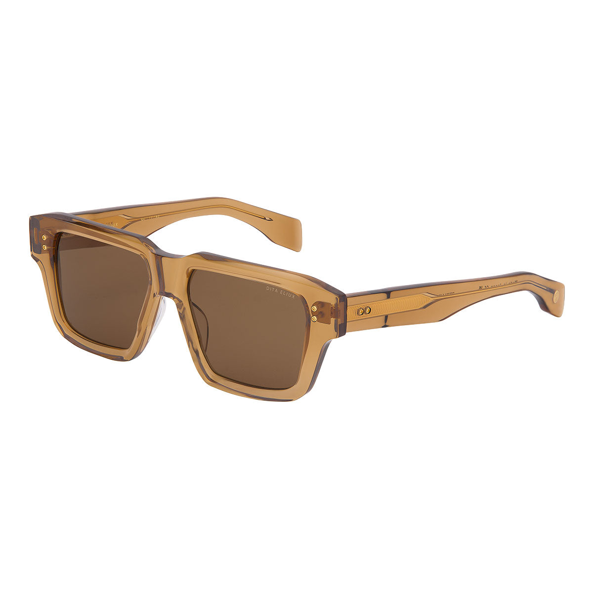 Dita Occhiali da Sole ELIUX-DUO 03 Marrone/Marrone Unisex