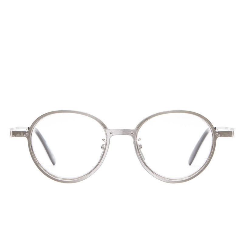 Kuboraum Occhiali da Vista H16 SI Argento/Trasparente Unisex 48 18 140