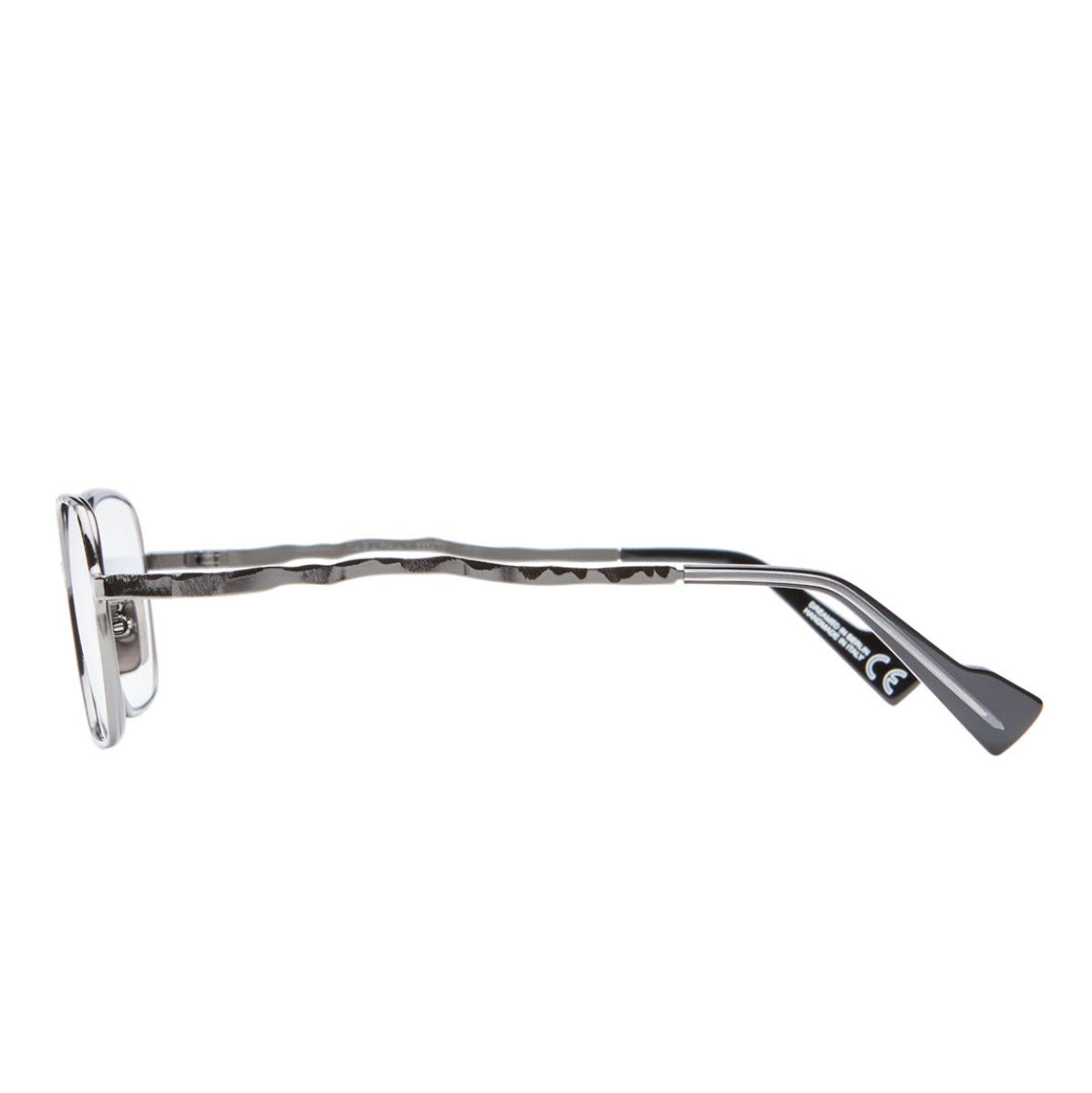 Kuboraum Occhiali da Vista H22 GM Nero/trasparente Unisex 49 22 140