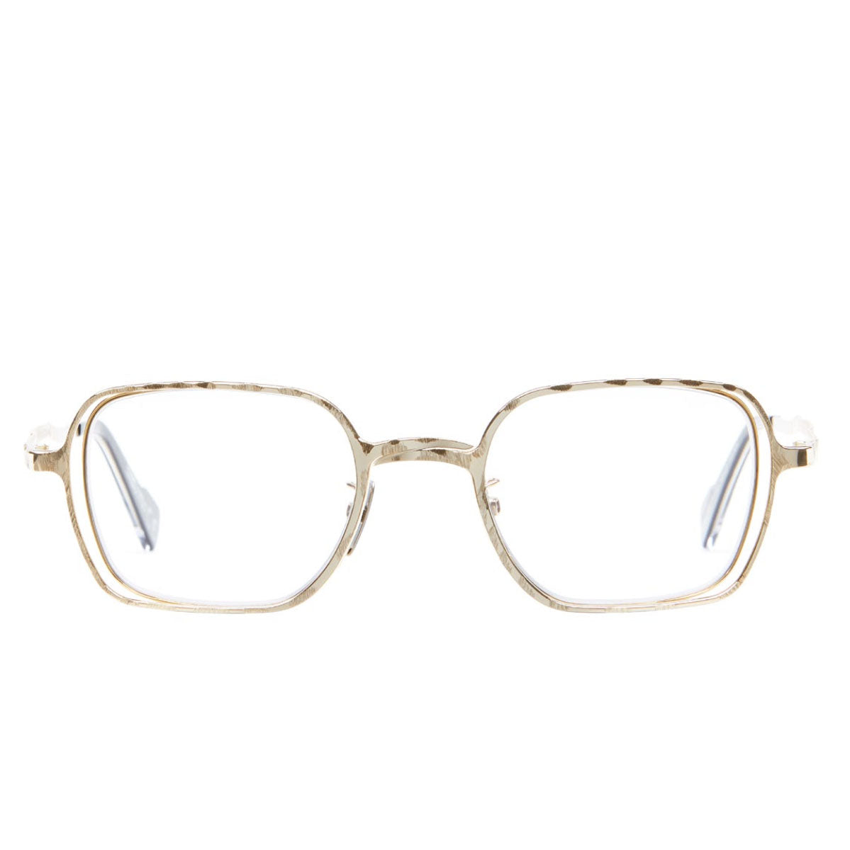 Kuboraum Occhiali da Vista H22 GD Oro/Trasparente Unisex 49 22 140