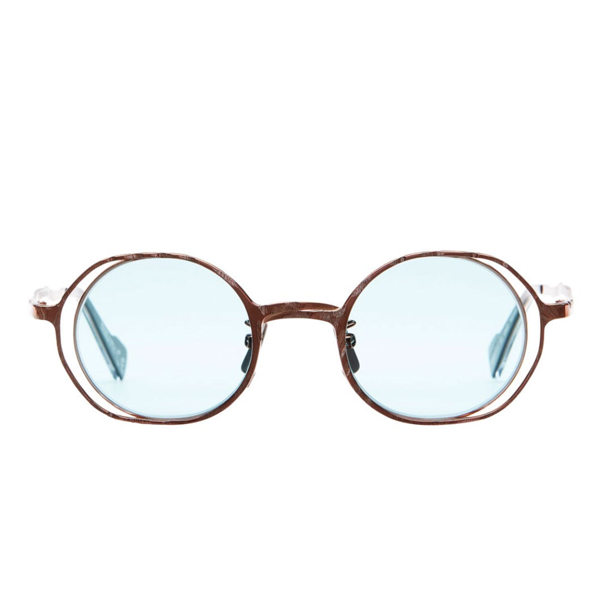 Kuboraum Occhiali da Sole H11 BS Bronzo/Azzurro Unisex 45 22 140