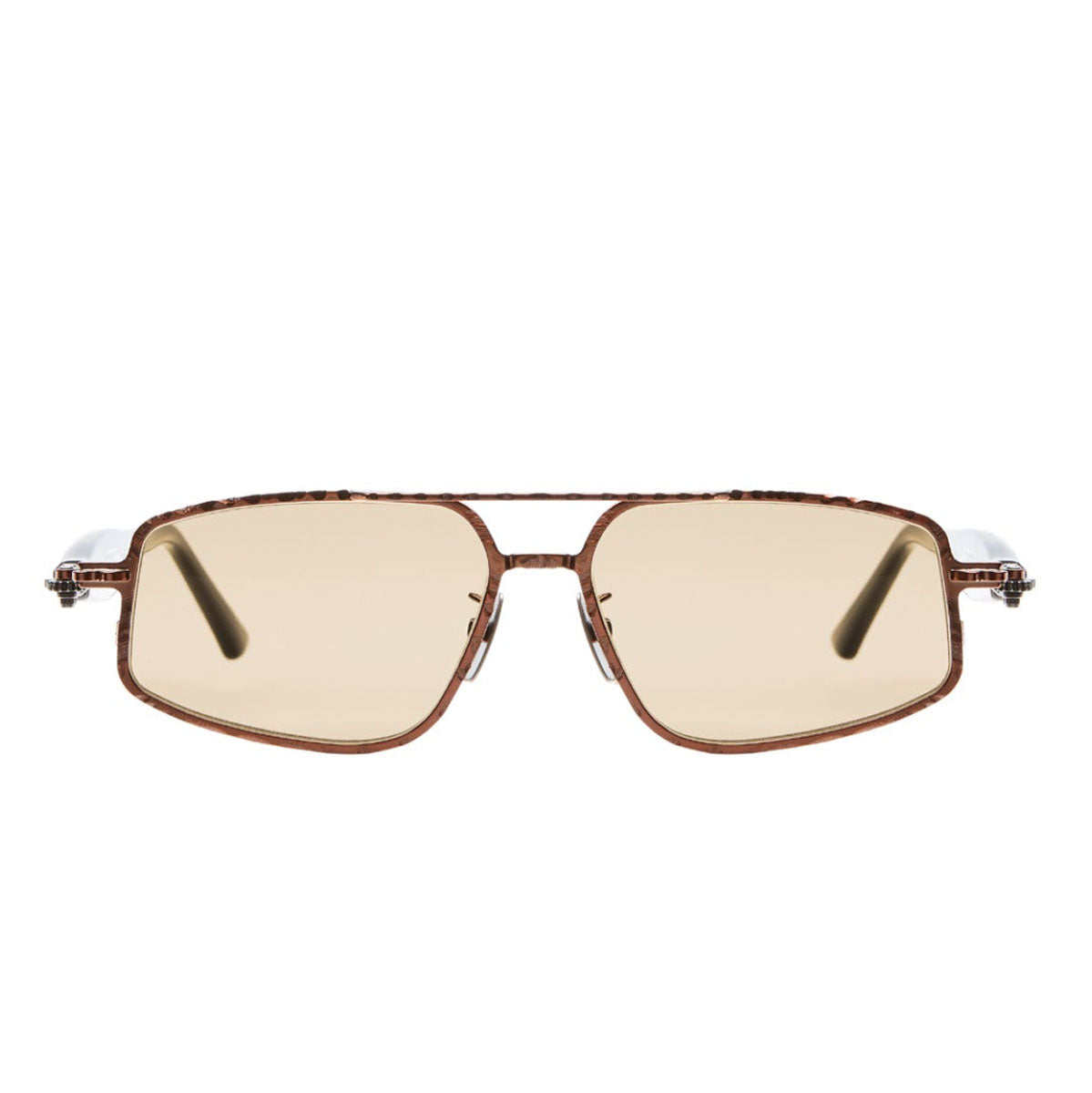 Kuboraum Occhiali da Sole J73 BZ Bronzo e Nero/Marrone Unisex 56 14 145