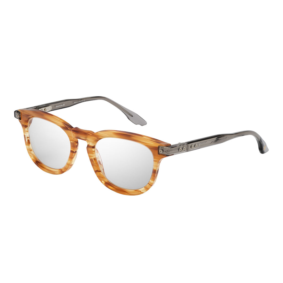Dita Occhiali da Vista DUALPLXR-ONE 02 Arancione/Trasparente Unisex
