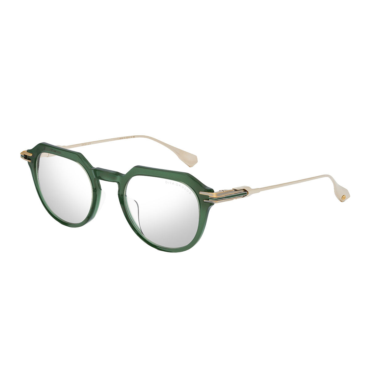 Dita Occhiali da Vista OKULUS 02 Verde/Trasparente Unisex