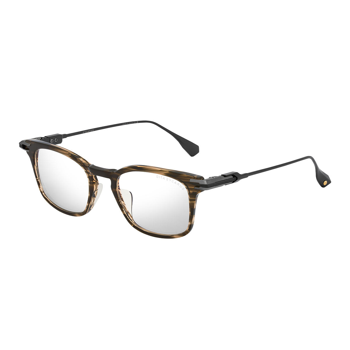 Dita Occhiali da Vista EYCARUS 02 Marrone/Trasparente Unisex