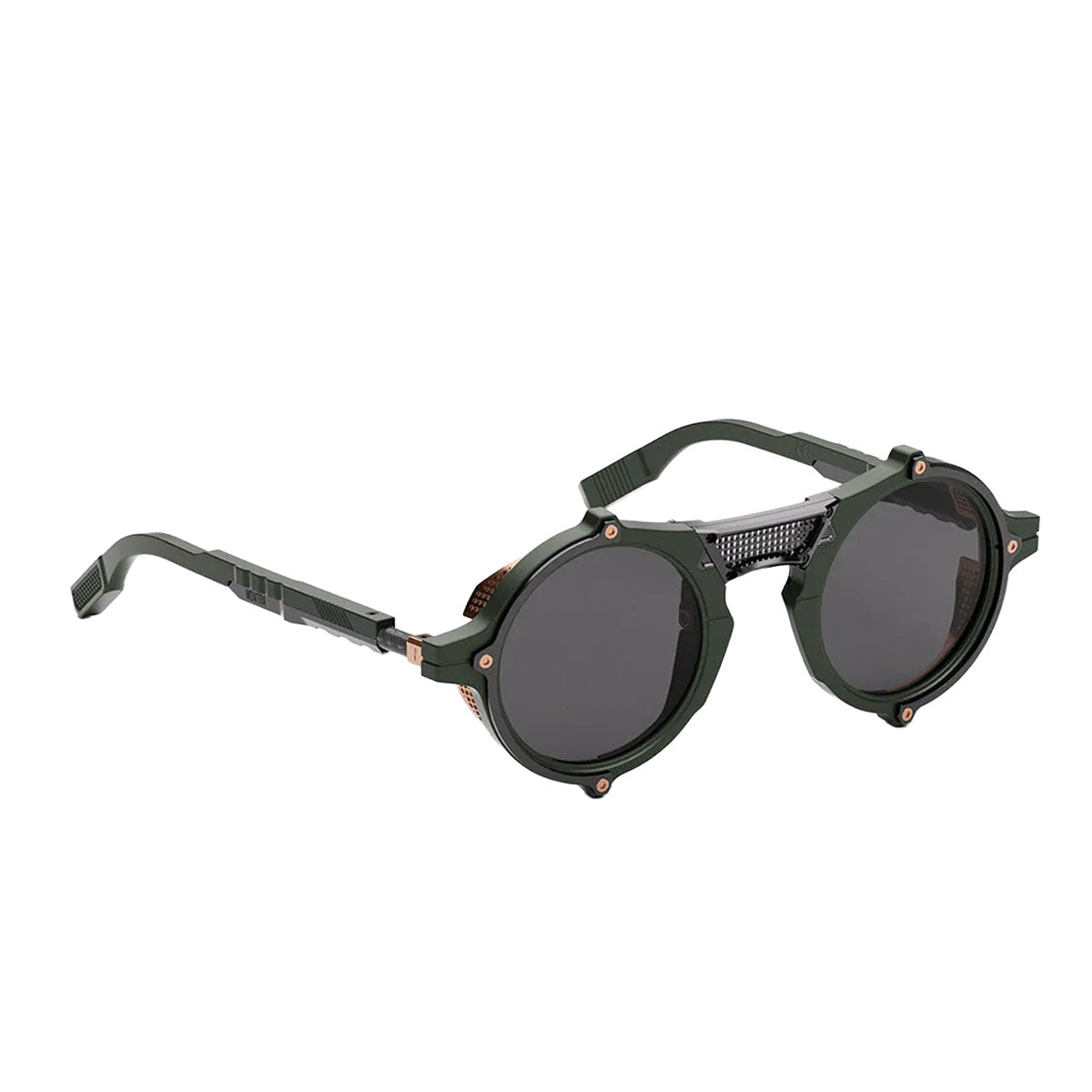 Movitra Occhiali da Sole Nomad 01 Solid Army Verde/Grigio Unisex
