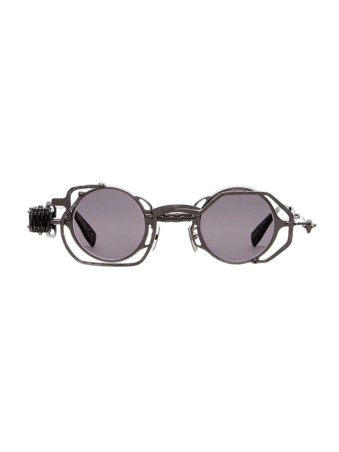 Kuboraum Occhiali da Sole Z50 GD Nero/Grigio Unisex 39 27 140