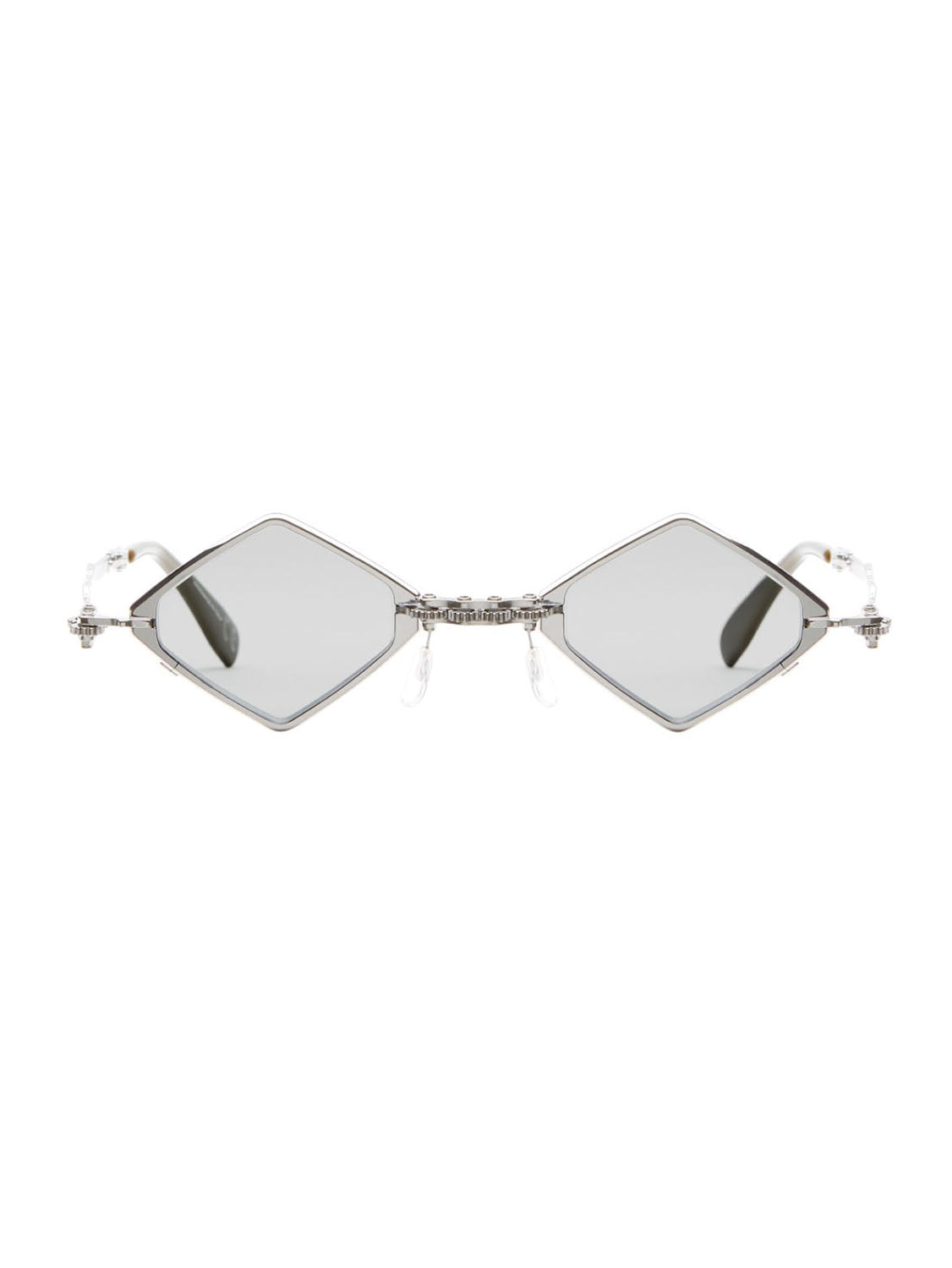 Kuboraum Occhiali da Sole H80 RH Argento/Grigio Unisex 41 28 140