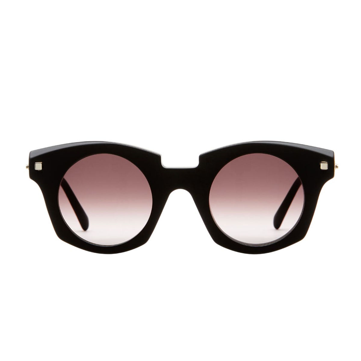 Kuboraum Occhiali da Sole J6 BM Nero/Bordeaux Unisex 46 25 145
