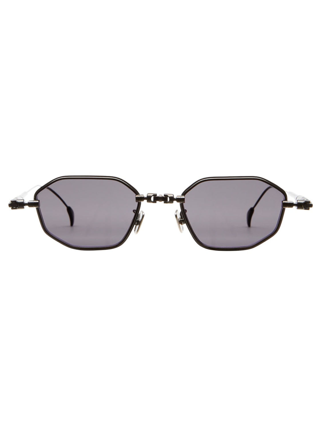 Kuboraum Occhiali da Sole H66 RH Nero/Grigio Unisex 47 20 140