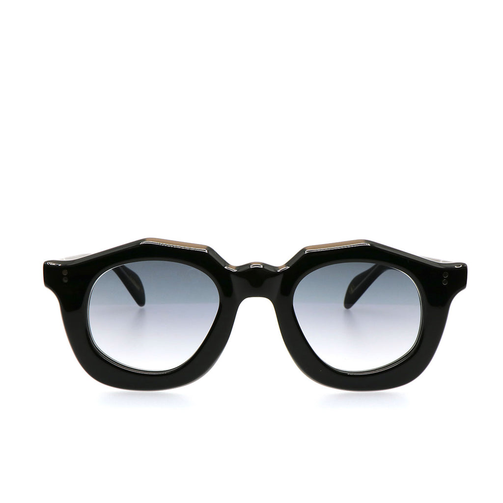 Occhiali da sole Lesca Sine 5 Nero/Blu Unisex 47 24 155