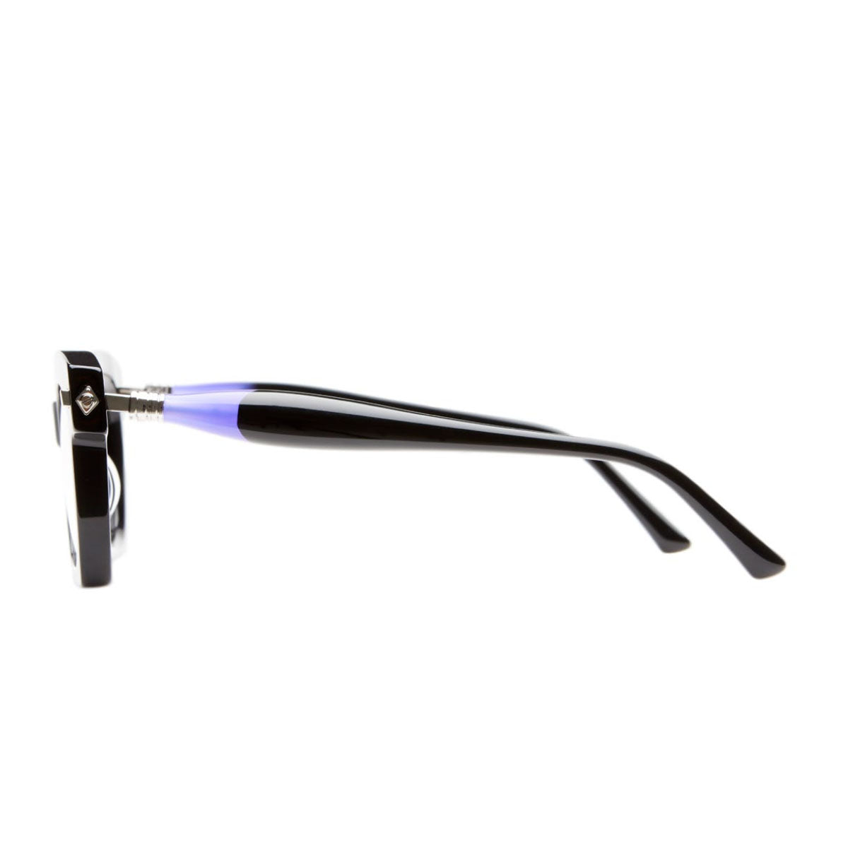 Kuboraum Occhiali da Vista J5 BSV Nero/Trasparente Unisex 51 20 145