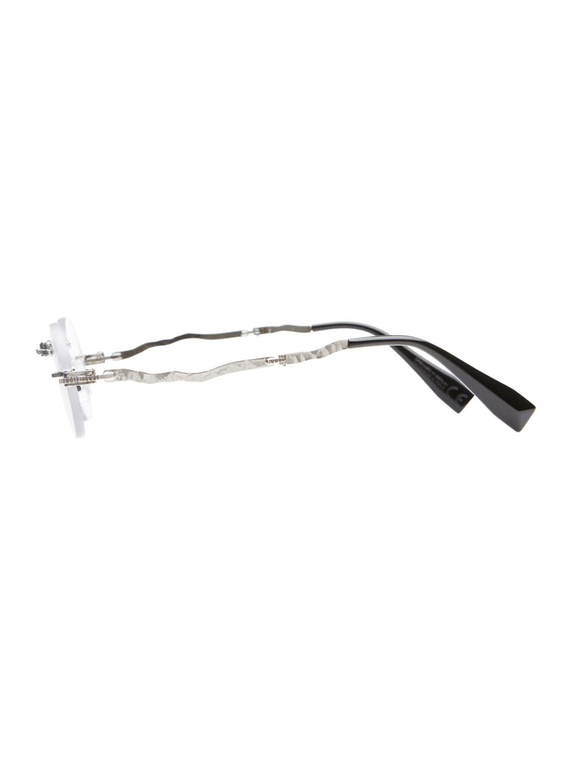 Kuboraum Occhiali da Vista H42 SI Argento/Trasparente Unisex 40 29 140