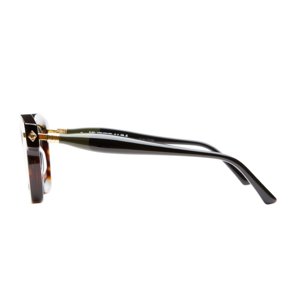 Kuboraum Occhiali da Vista J2 TSA Havana e Nero/Trasparente Unisex 52 21 145