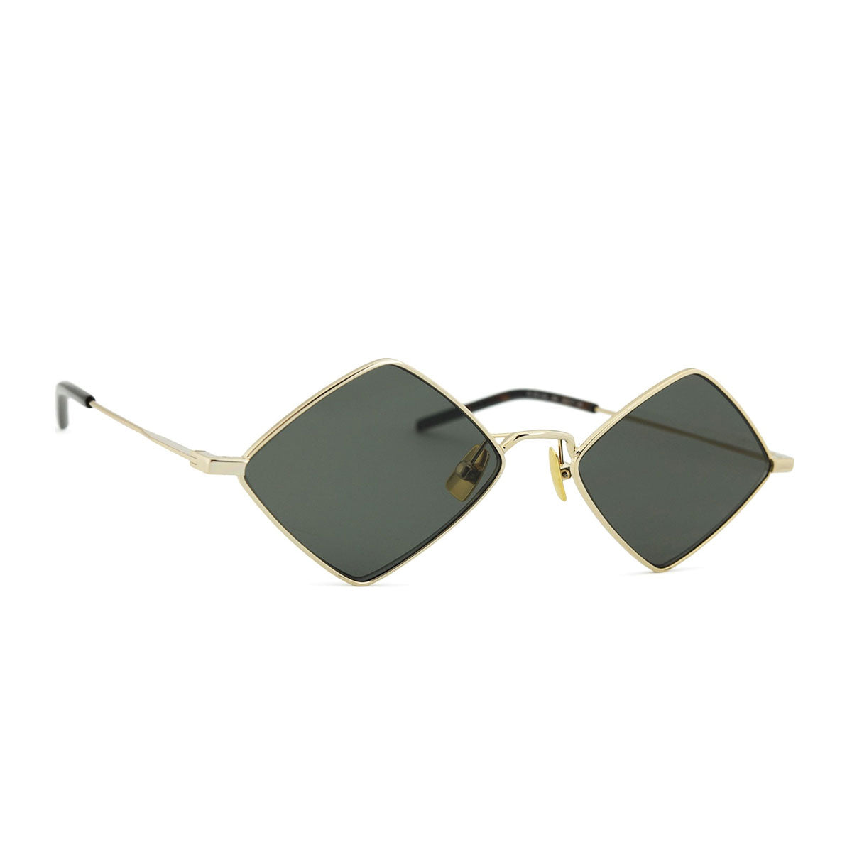 Saint Laurent Occhiali da Sole SL 302 LISA 004 New Wave Oro/Verde Unisex