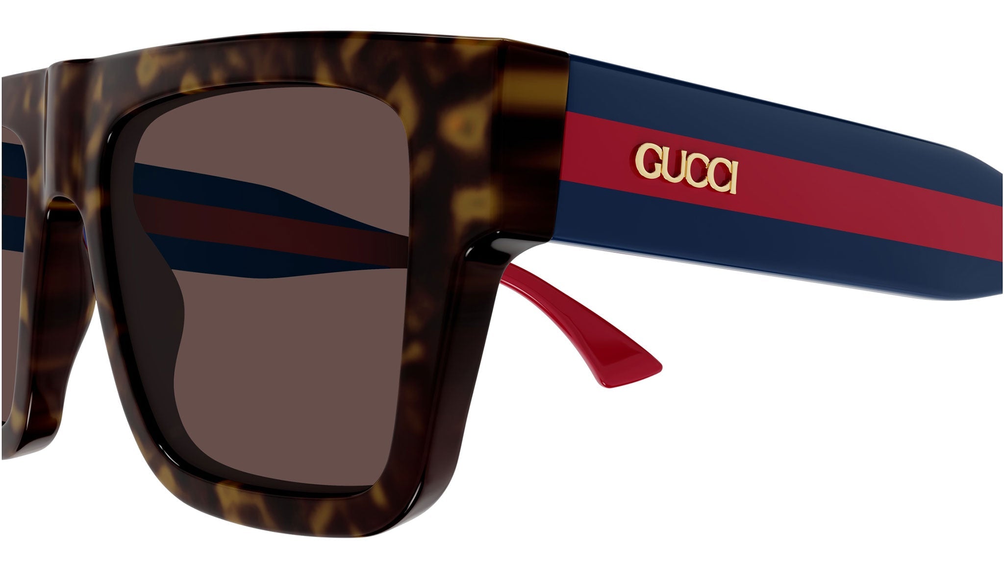 Occhiali da sole GUCCI GG1868S Shiny dark havana