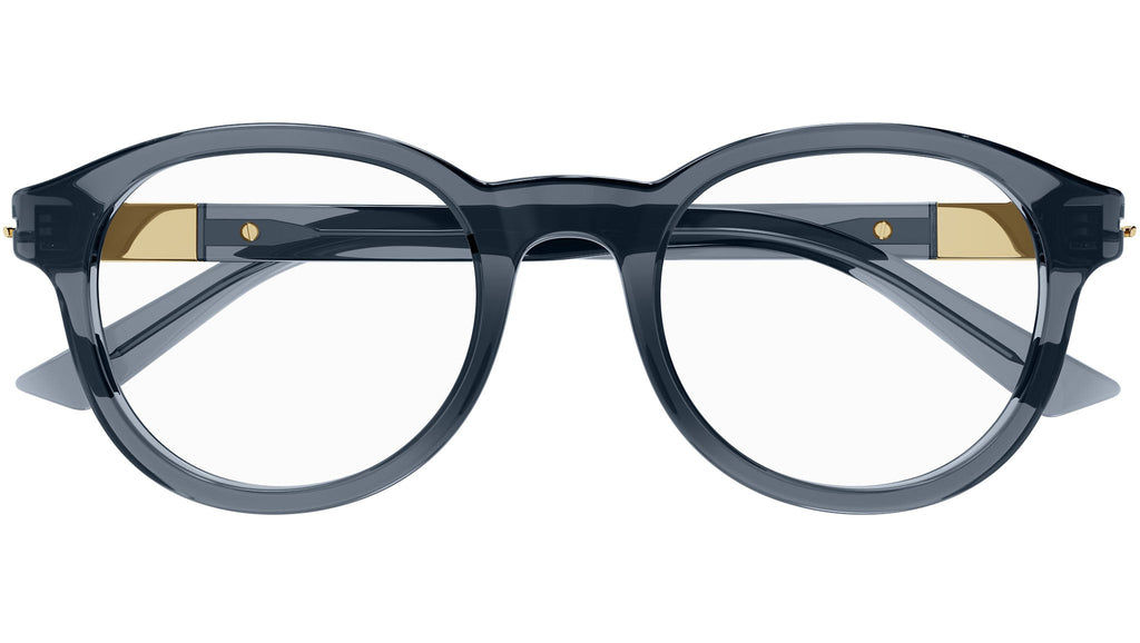 Occhiali da vista GUCCI GG1503O Shiny dark transparent cobalt blue