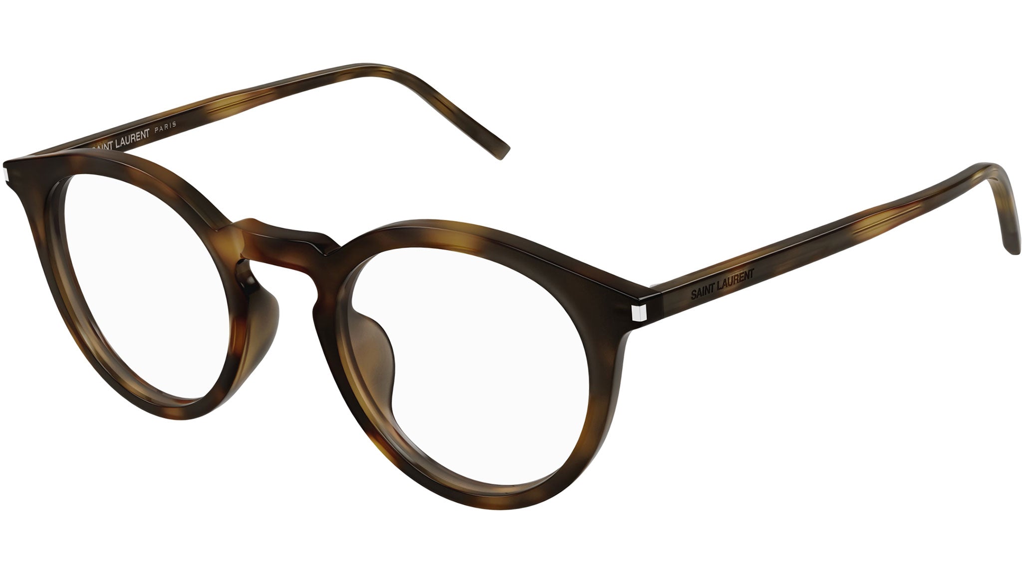 Occhiali da vista SAINT LAURENT SL347/F Shiny medium havana