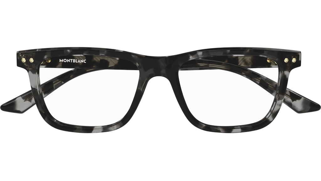 Occhiali da vista MONTBLANC MB0322O Shiny black spotted havana