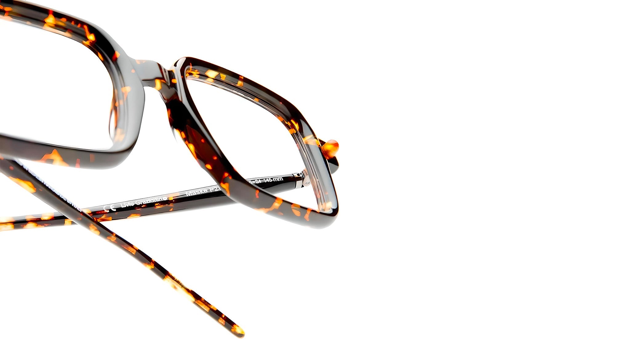 Occhiali da sole KUBORAUM P21 Havana fire black shine