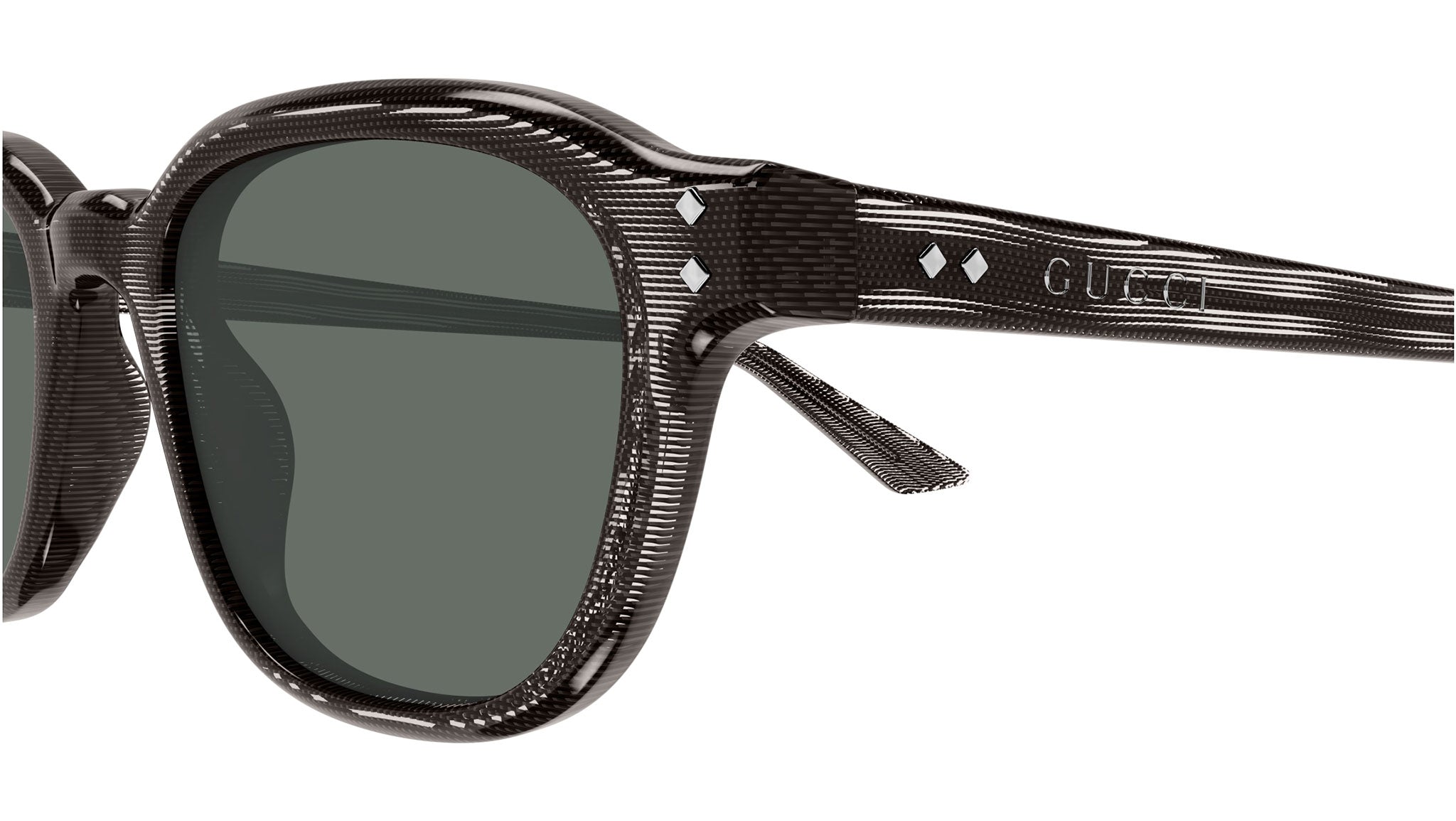 Occhiali da sole GUCCI GG1892S Shiny micro pattern dark coffee