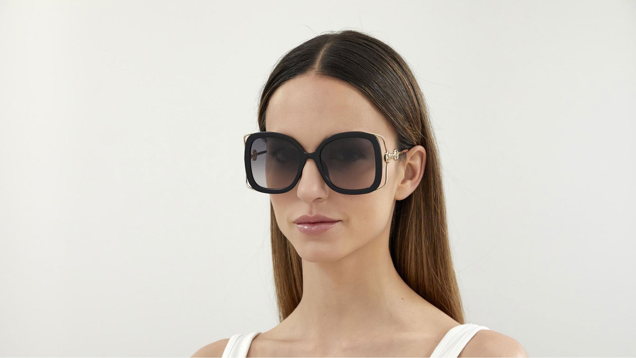 Occhiali da sole GUCCI GG1021S Shiny black