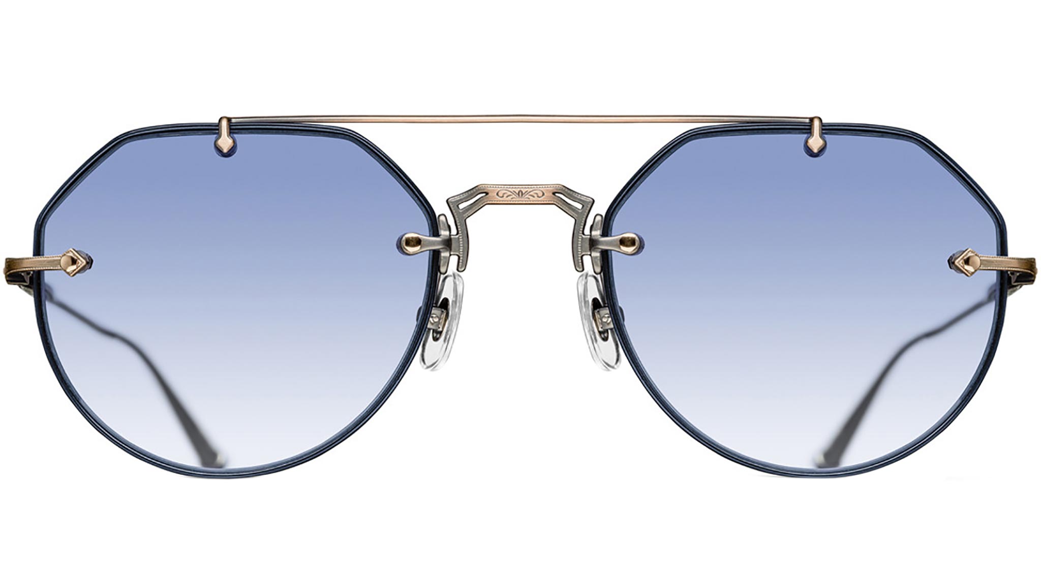 occhiali da sole MATSUDA M3121 Navy antique gold