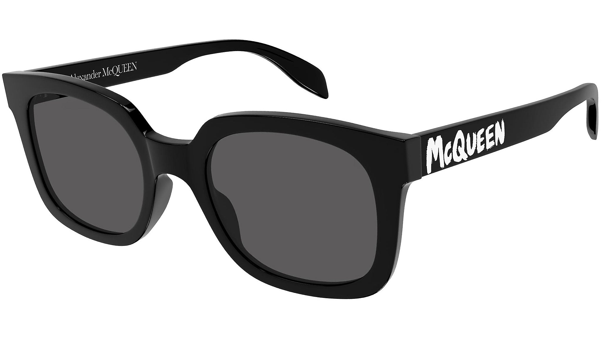 Occhiali da sole ALEXANDER MCQUEEN AM0348S Shiny black