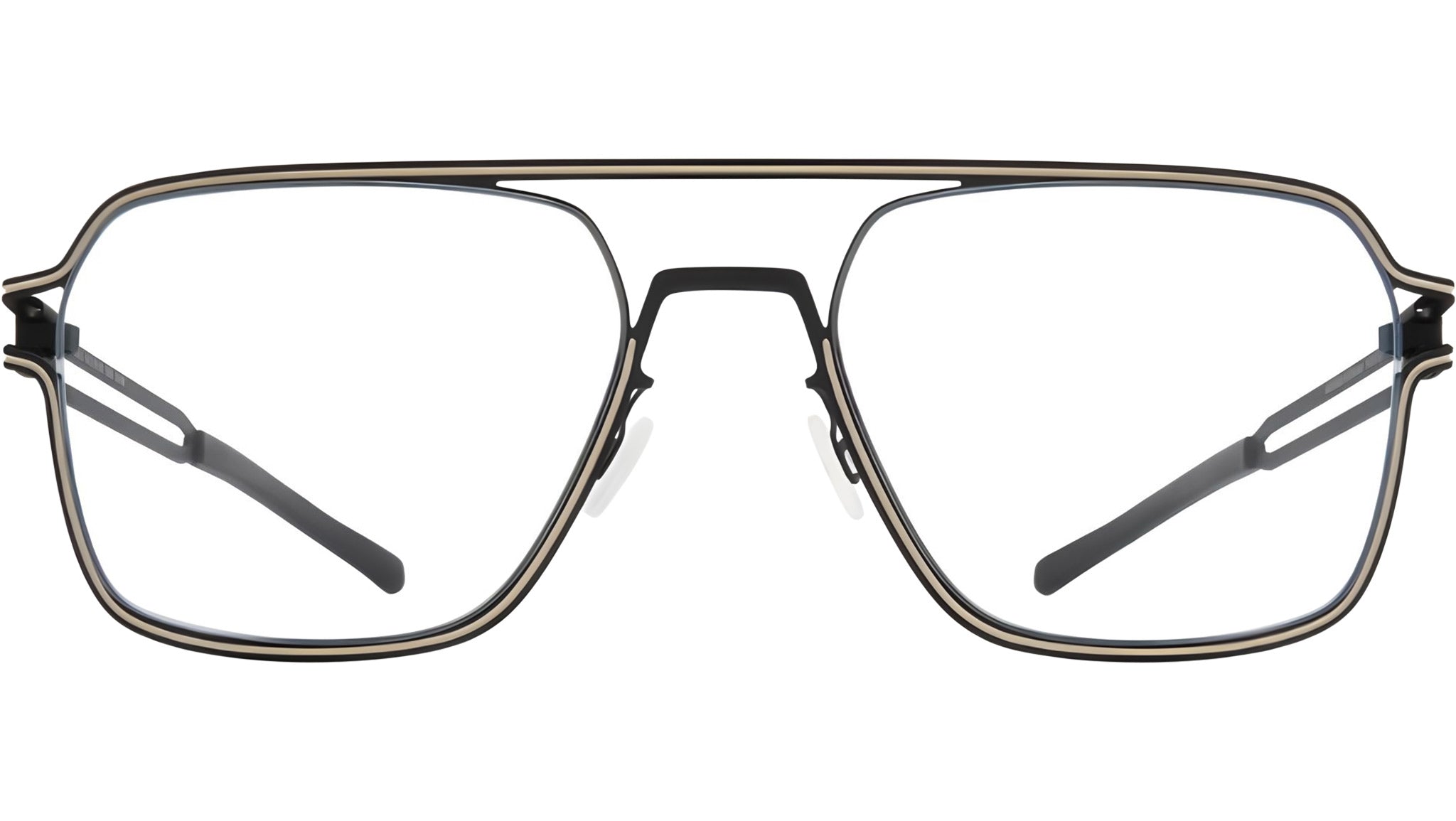 Occhiali da vista MYKITA JALO Black light warm grey