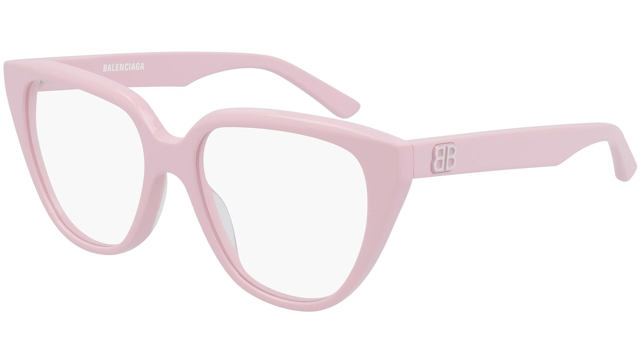 Occhiali da vista BALENCIAGA BB0129O Shiny solid pink