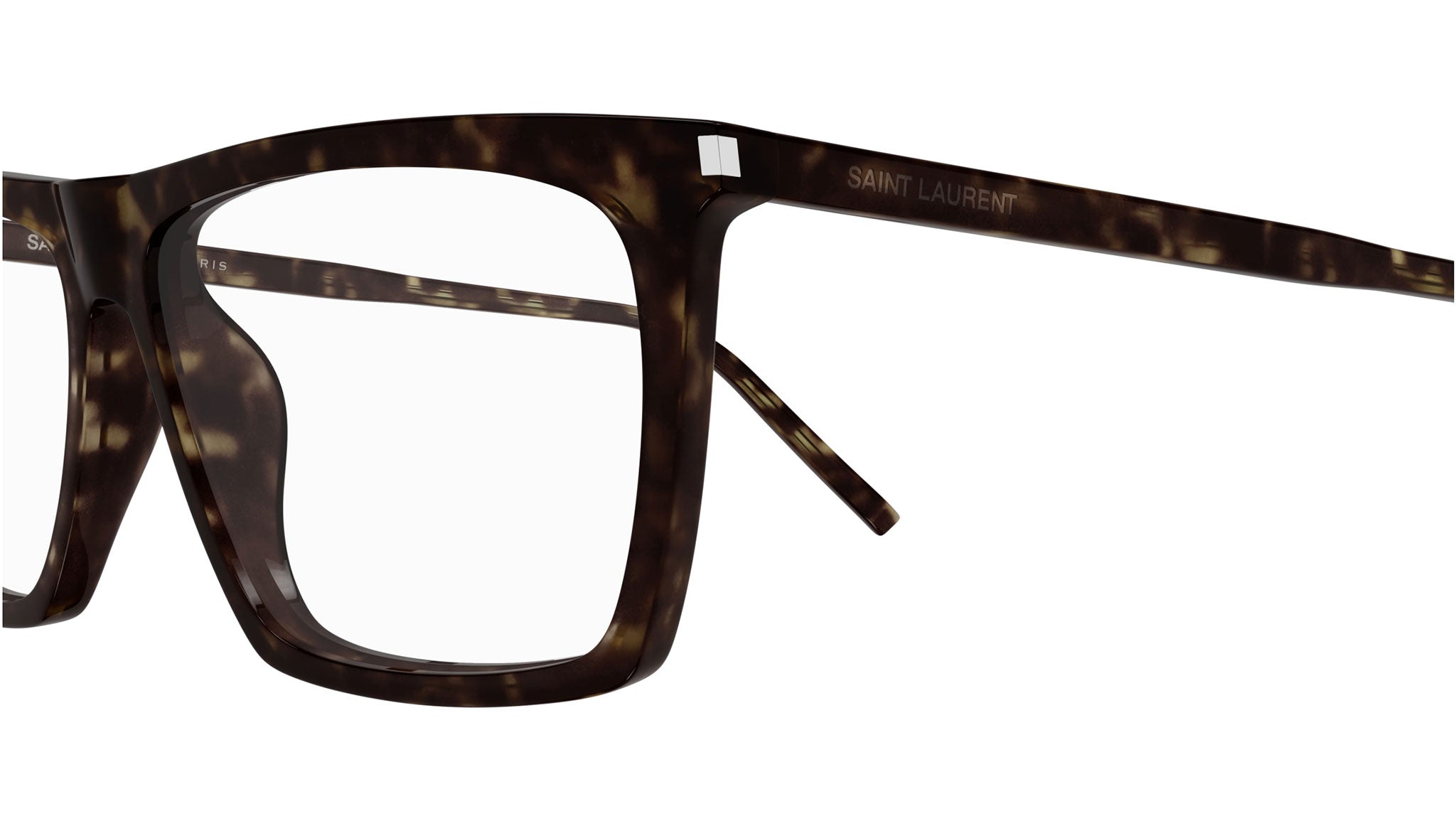 Occhiali da vista SAINT LAURENT Shiny dark havana