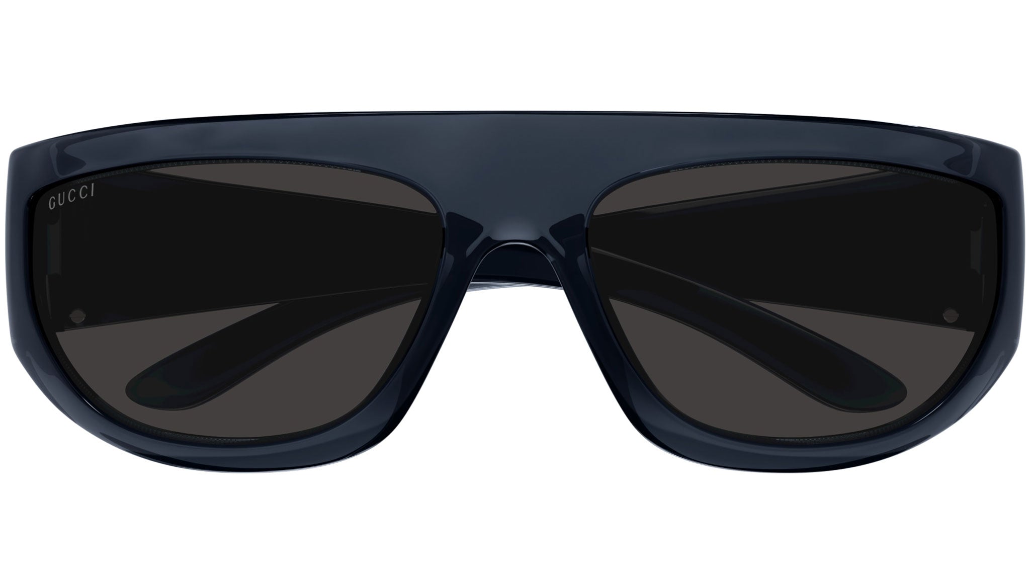Occhiali da sole GUCCI GG1574S Shiny transparent cobalt blue