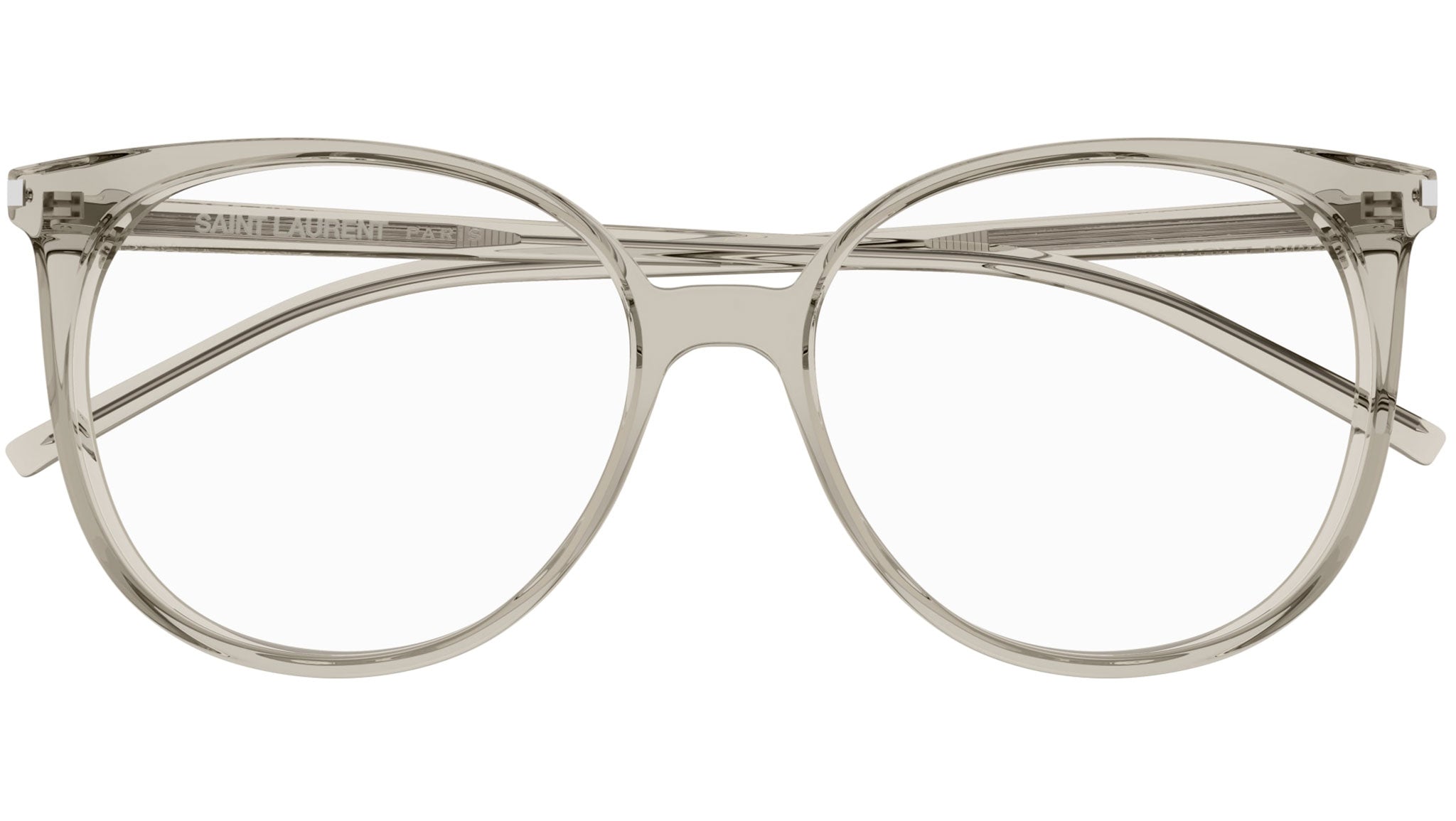 Occhiali da vista SAINT LAURENT SL39 Shiny transparent beige