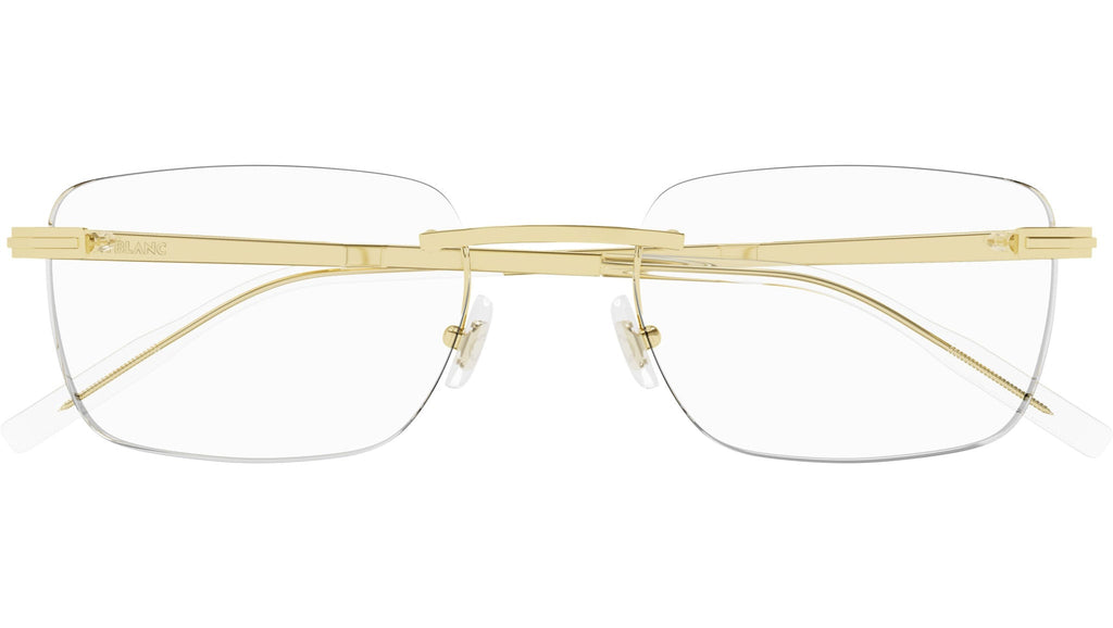Occhiali da vista MONTBLANC MB0279O Shiny light gold