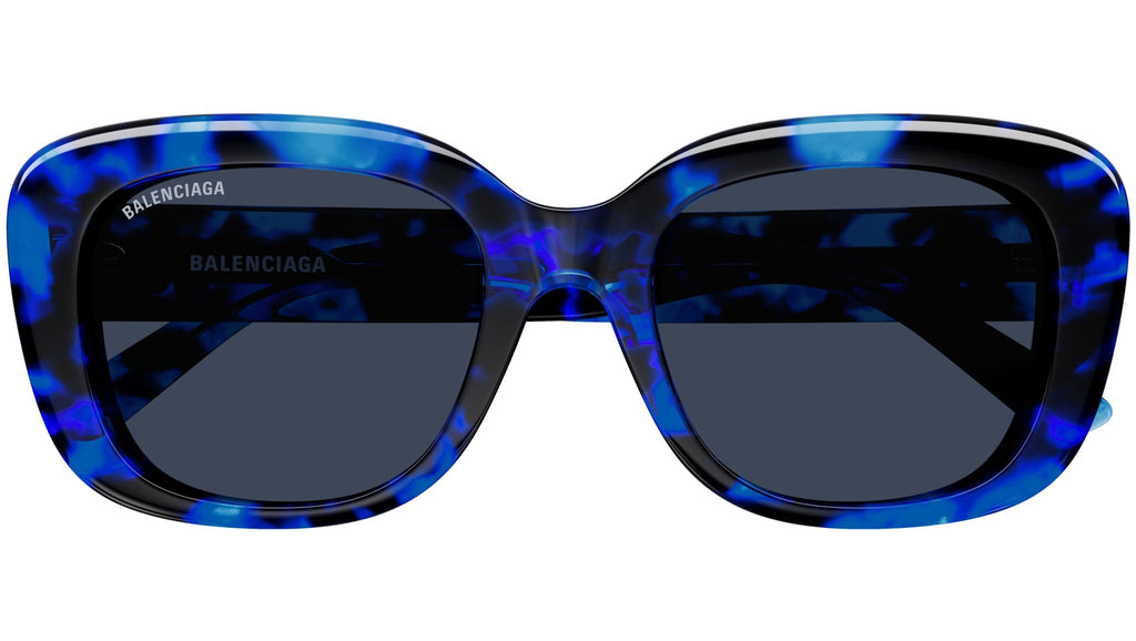 Occhiali da sole BALENCIAGA BB0295SK Shiny blue havana